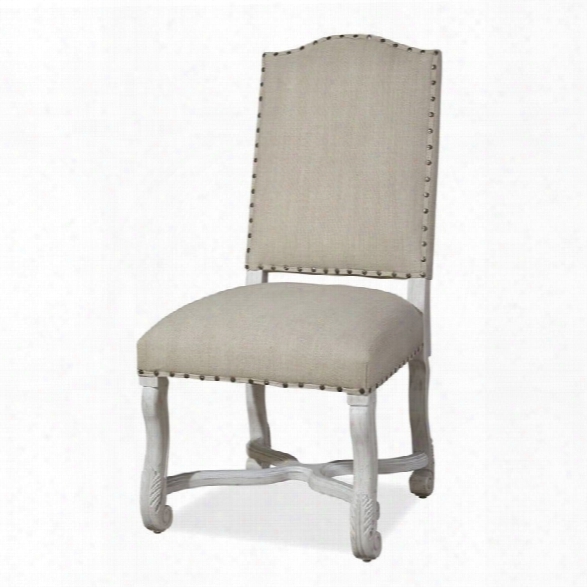 Paula Deen Home Dogwood Upholstered Dining Side Chair In Blossom