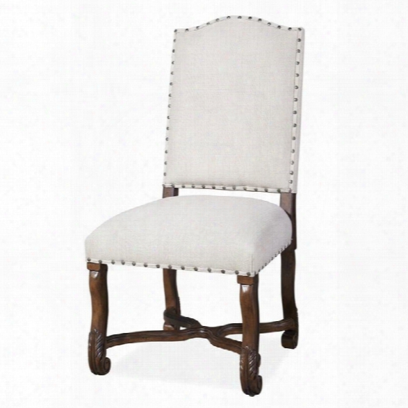 Paula Deen Home Dogwood Upholstered Dining Side Chair In Low Tide