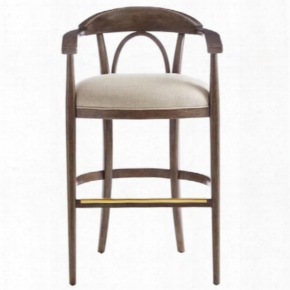 Stanley Furniture Panavista Studio Barstool In Quicksilver