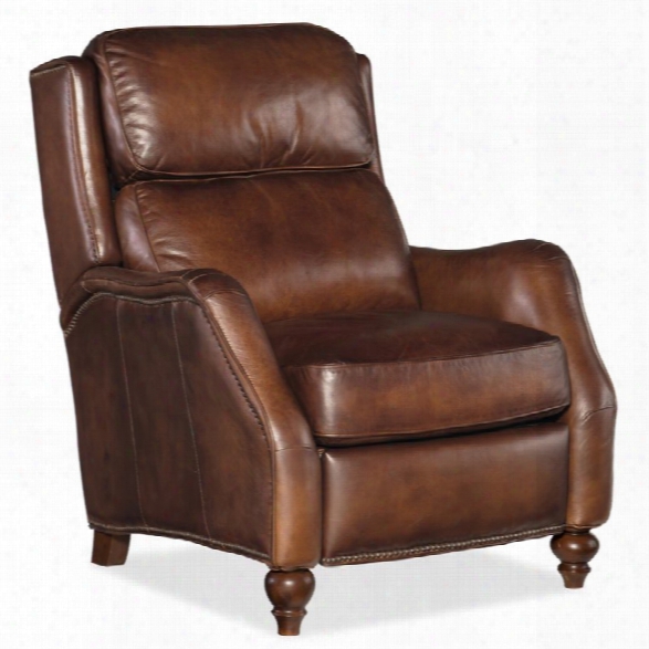 Hooker Furniture Ansley Leather Recliner In Cairo Palace