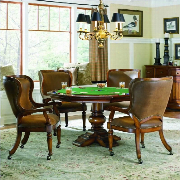 Hooker Furniture Waverly Place Round Poker Table