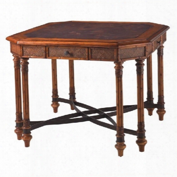 Tommy Bahama Home Island Estate Samba Game Table In Plantation