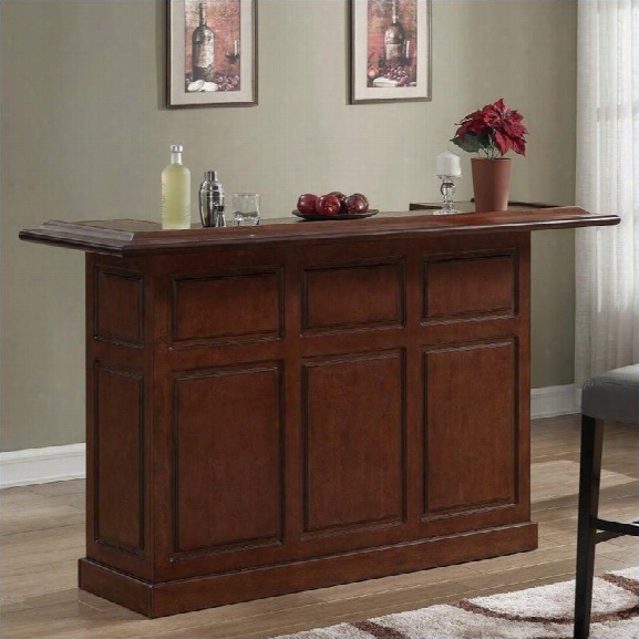 American Heritage Billiards Lexington Home Bar In Suede