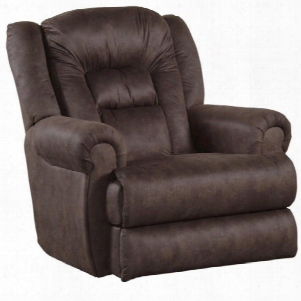 Catnapper Atlas Power Wall Proximity Fabric Recliner In Sable