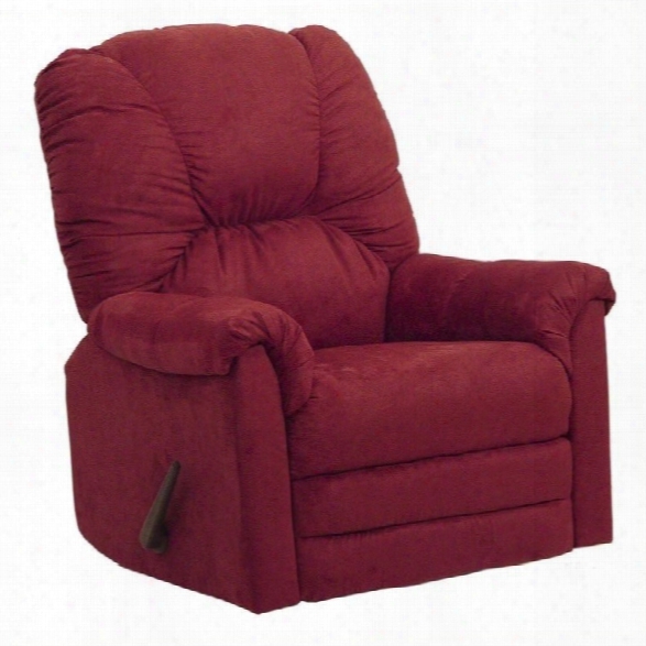 Catnapper Winneer Oversized Rocker Recliner Chair In Sangria