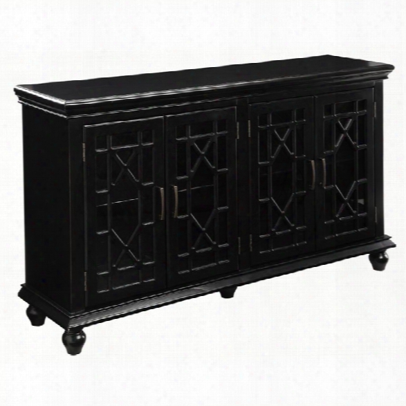 Coaster Accent Cabinet In Black