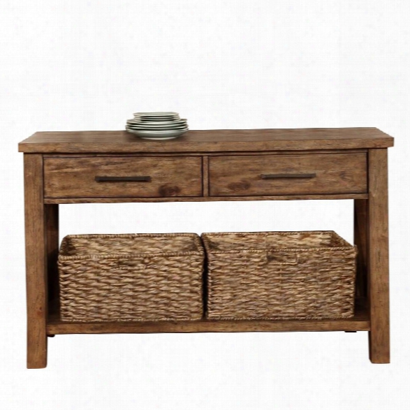 Coaster Bridgeport Dining Buffet In Weathered Acacia