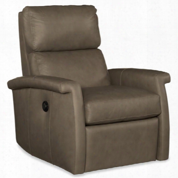 Hooker Furniture Rosalie Leather Power Swivel Recliner In Homerun Mays