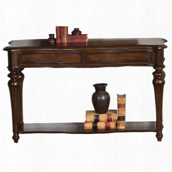 Liberty Furniture Andalusia Console Table In Vintage Cherry