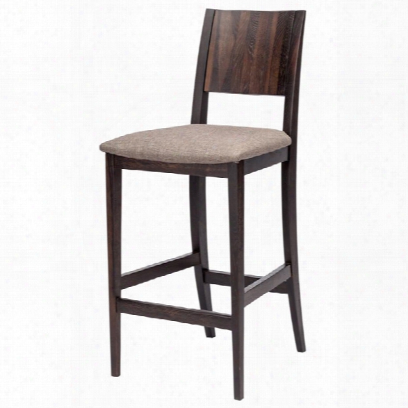 Nuevo Eska 25.75 Counter Stool In Brown