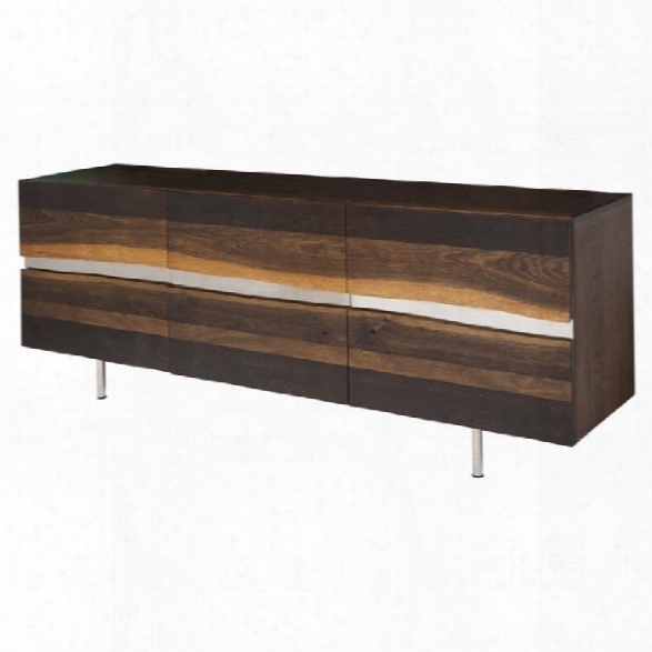 Nuevo Sorrento Sideboard In Seared Brown