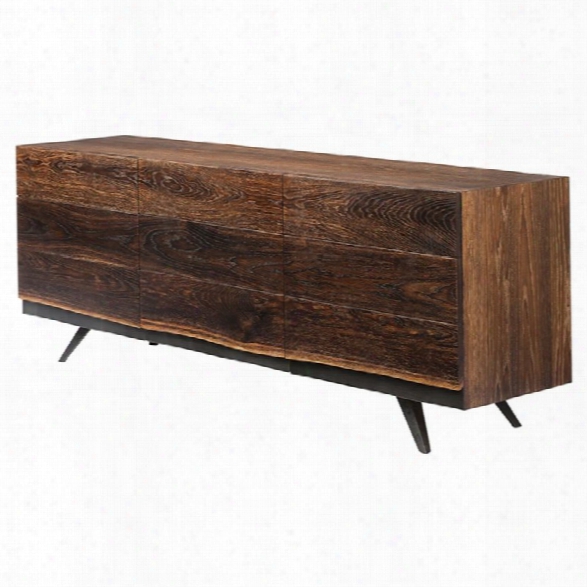 Nuevo Vega Sideboard In Seared Brown