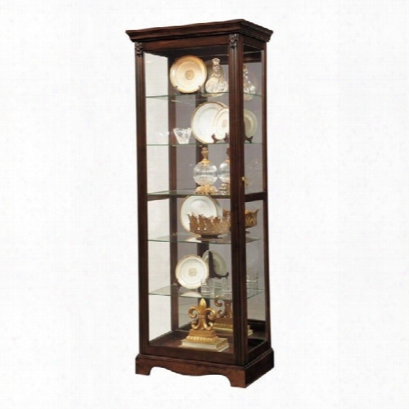 Pulaski Curio Classic Display Cabinet In Warm Cherry