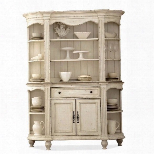 Riverside Furniture Coventry Two Tone China Cabinet In Dover White