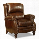 Hooker Furniture Clark Leather Recliner in Al Fresco Theatre