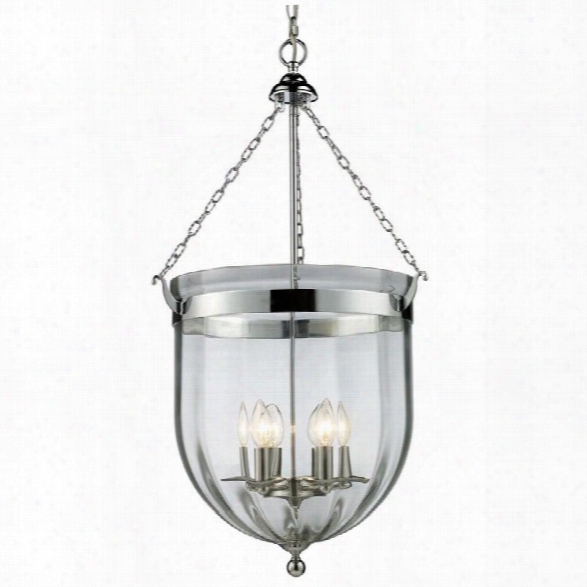 Z-lite Warwick 6 Light Pendant In Chrome