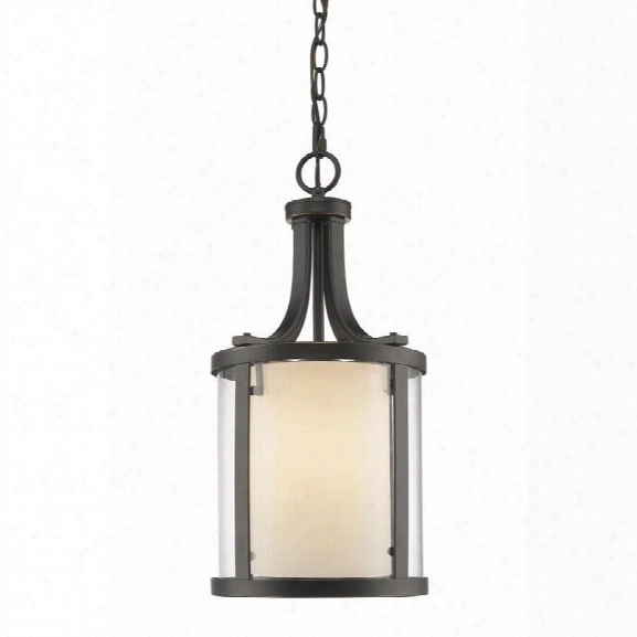 Z-lite Willow 3 Light Pendant In Olde Bronze