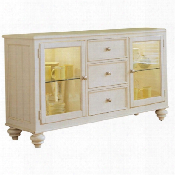 American Drew Camden China Buffet Credenza In Buttermilk