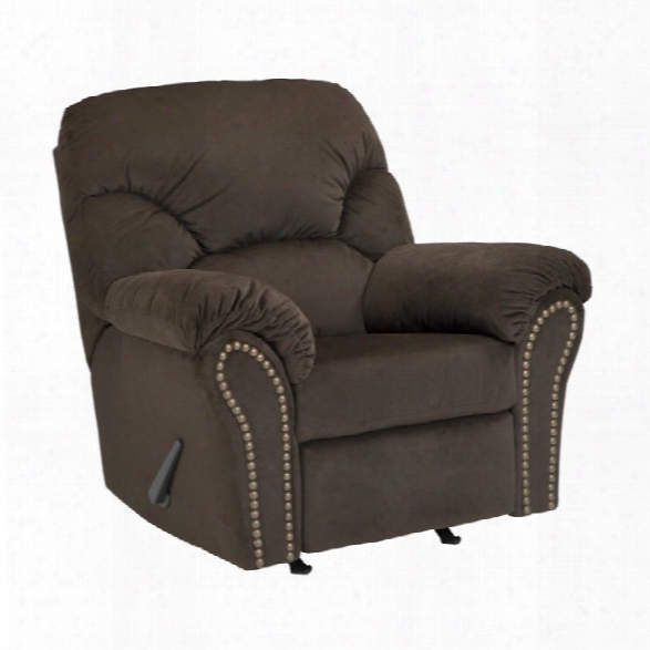 Ashley Kinlock Rocker Recliner In Chocolate