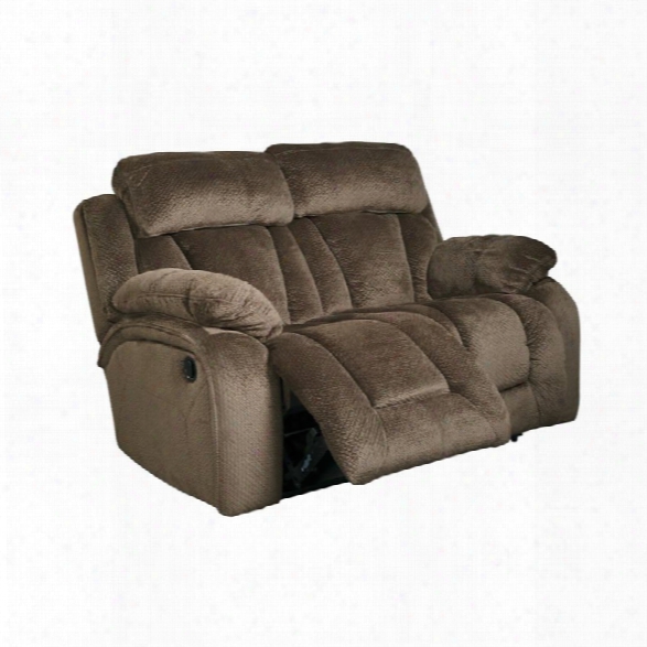 Ashley Stricklin Power Reclining Loveseat In Chocolate