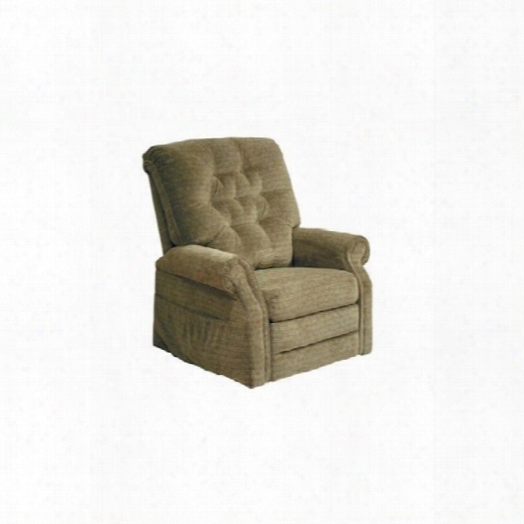 Catnapper Patriot Power Lift Full Lay-out Recliner In Celery