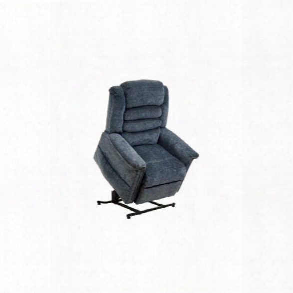 Catnapper Soother Power Lift Full Lay-out Chaise Recliner Chair In Galaxy