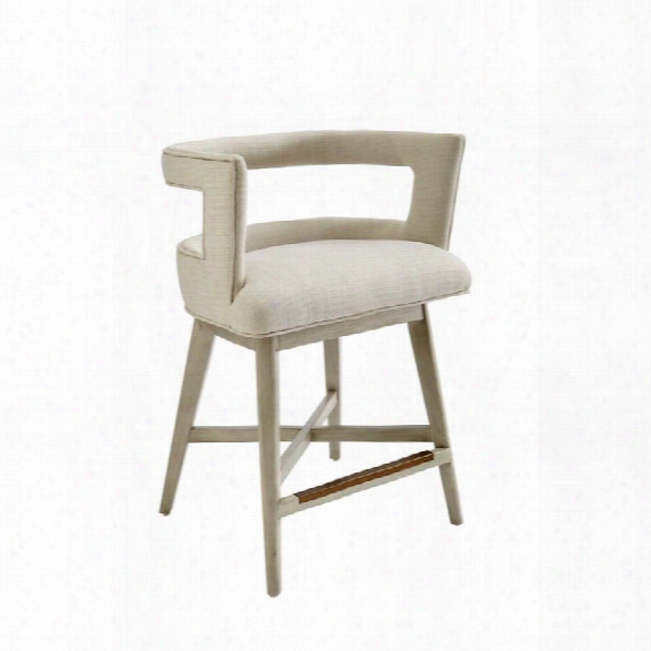 Coastal Living Oasis-crestwood Counter Stool In Oyster