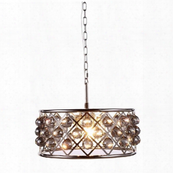 Elegant Lighting Madison 20 5 Light Royal Crystal Pendant Lamp