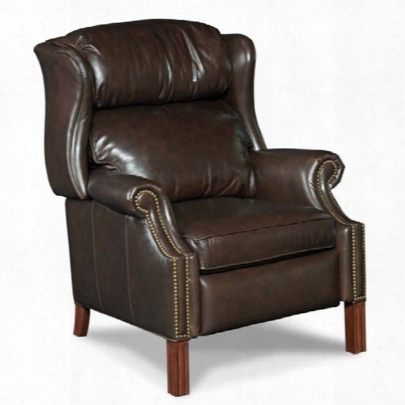 Hooker Furniture Leather Recliner Chair In Sicilian Cipriani