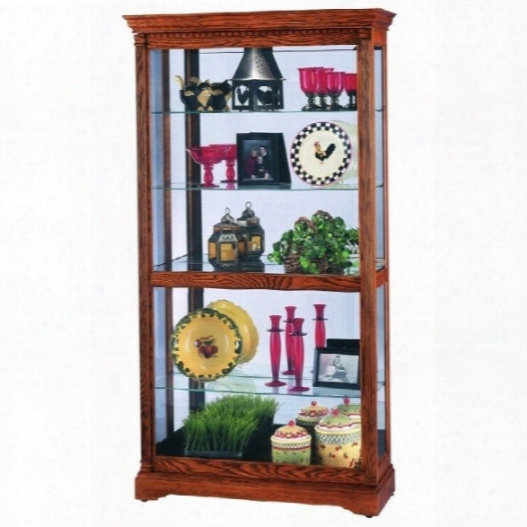 Howard Miller Donegal Traditional Display Curio Cabinet