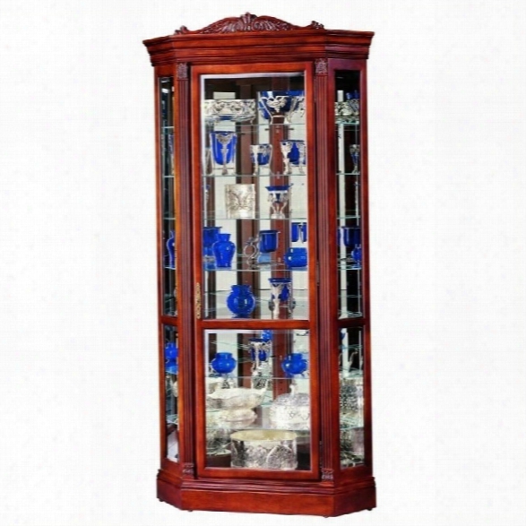 Howard Miller Embassy Ii Corner Display Curio Cabinet