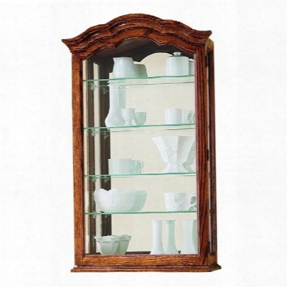 Howard Miller Vancouver Ii Wall Display Curio Cabinet