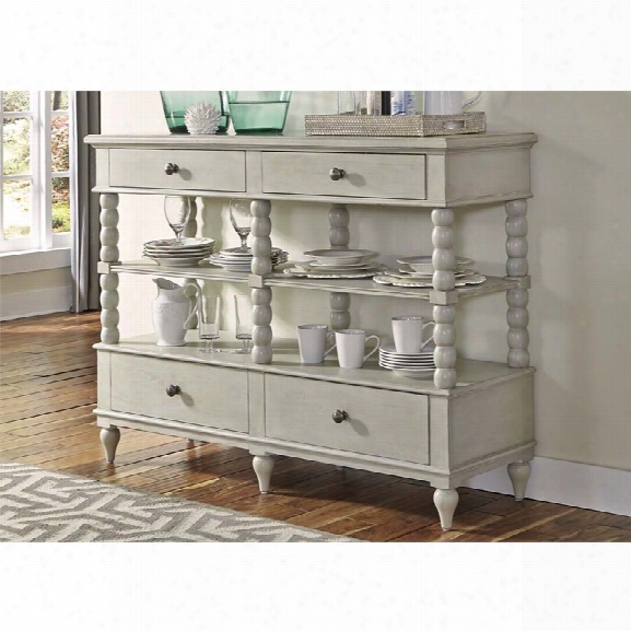 Liberty Furniture Harbor View Iii Sideboard In Dove Gray