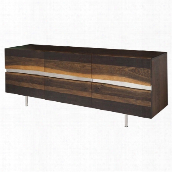 Nuevo Sorrento Sideboard In Seared Black