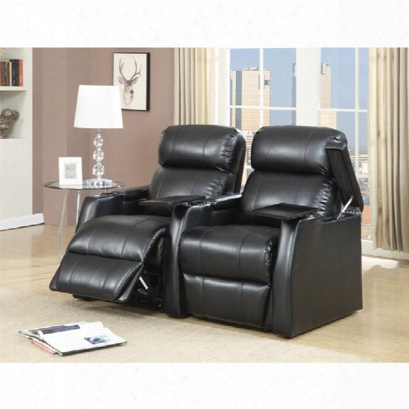 Picket House Furnishings Cecille 2 Piece Power Reclining Movie Seating