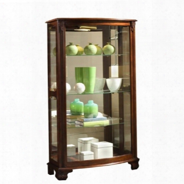 Pulaski Gallery Mantel Curio Cabinet