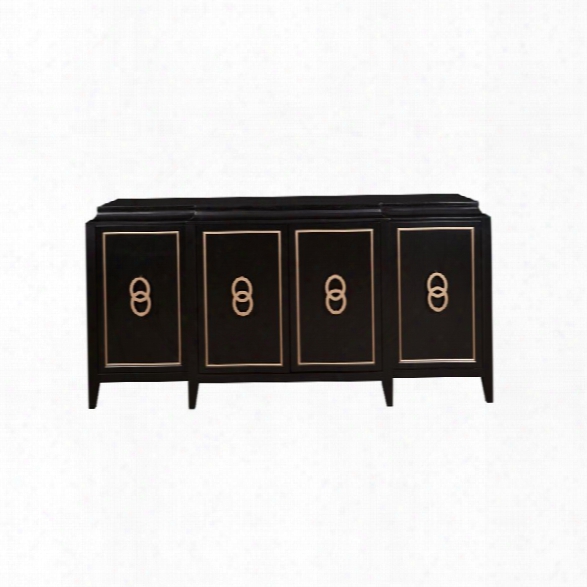 Pulaski Millennium Sideboard In Black