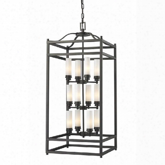 Z-lite Altadore 12 Light Pendant In Bronze