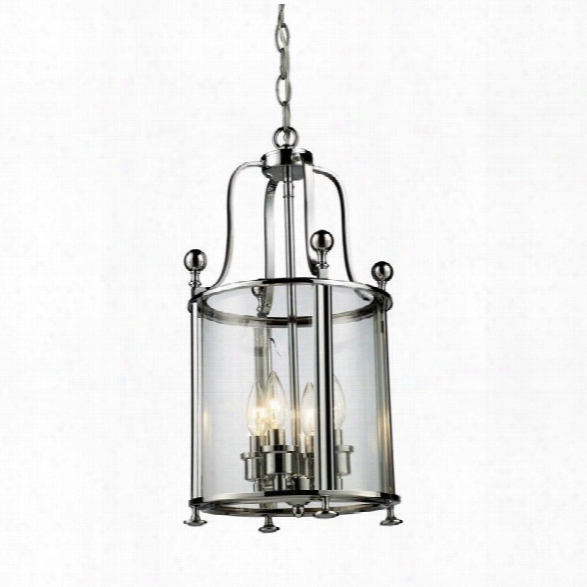 Z-lite Wyndham 4 Light Pendant In Chrome