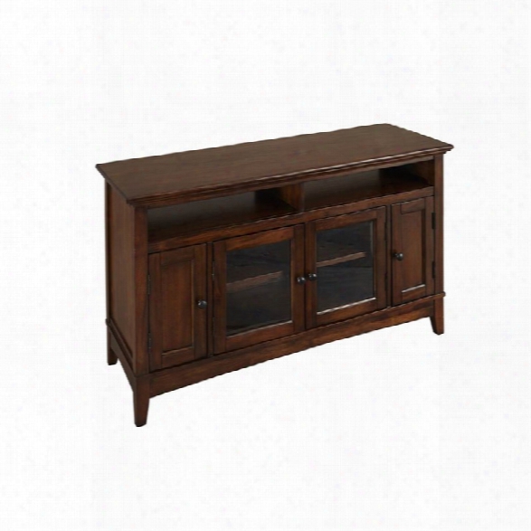 A-america Westlake Tv Stand In Cherry Brown
