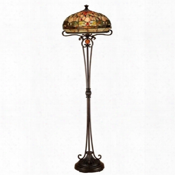 Dale Tiffany Briar Dragonfly Floor Lamp