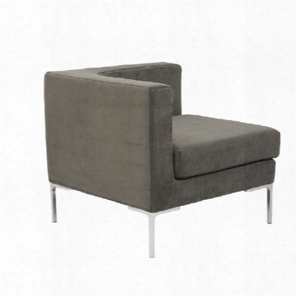 Eurostyle Vittorio Chair In Dark Gray