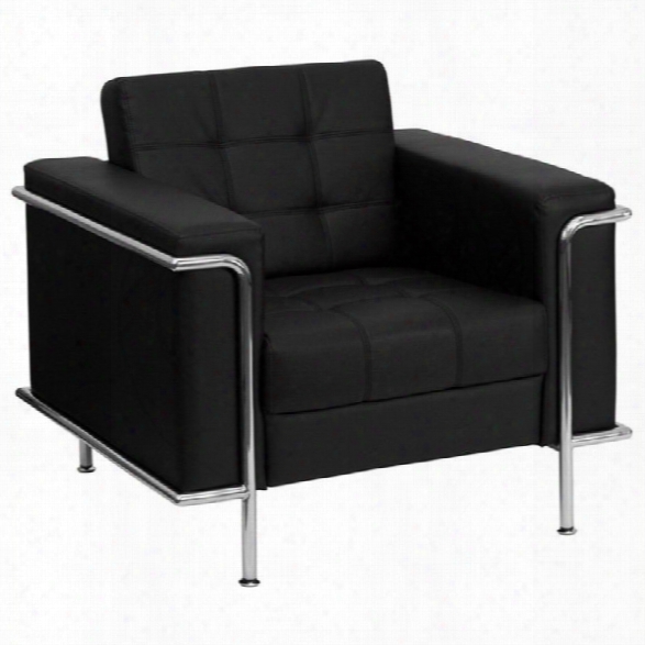 Flash Furniture Hercules Lesley Series Contemporary Chair In Black