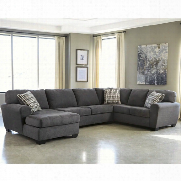 Flash Furniture Sorenton 3 Piece Right Facing Seectional In Slate