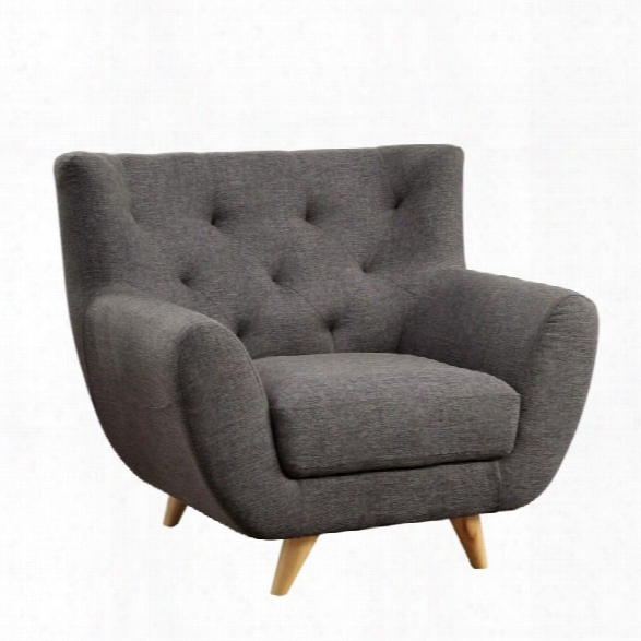Furniture Of America Eladia Arm Chair In Gray