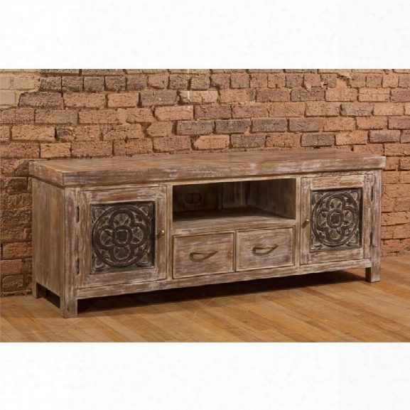 Hillsdale Hundley Tv Stand In White Wash