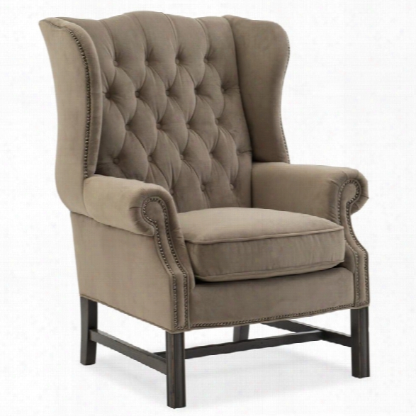 Hooker Furniture Bailey Fabric Club Chair In Beige