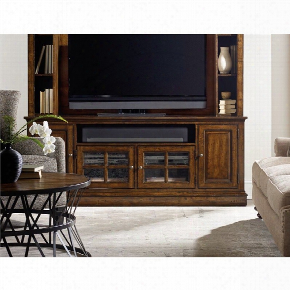 Hooker Furniture Brantley 4 Door Tv Stand In Brown