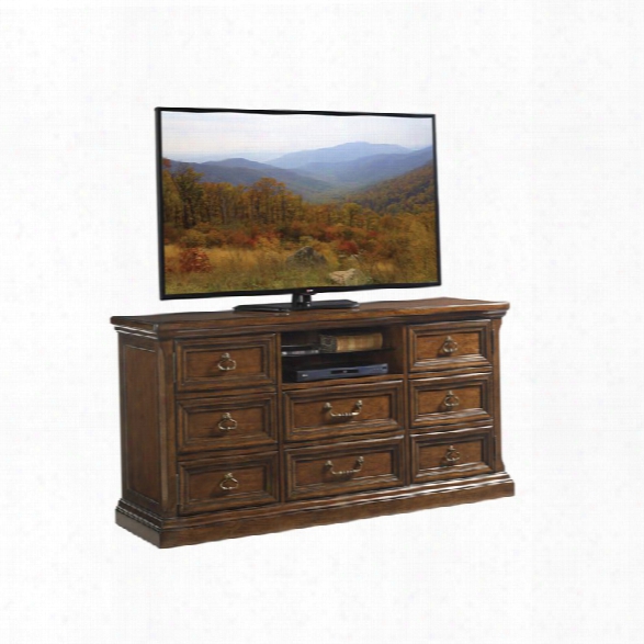 Lexington Coventry Hills Provincetown Tv Stand In Autumn Brown