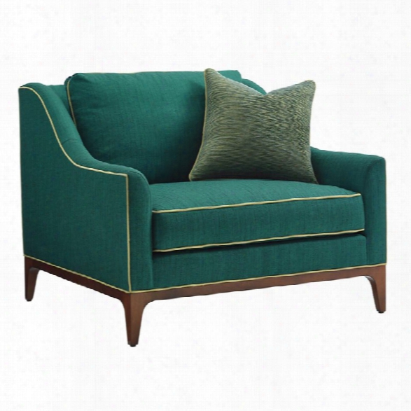 Lexington Take Five Greenstone Accent Chair In Green